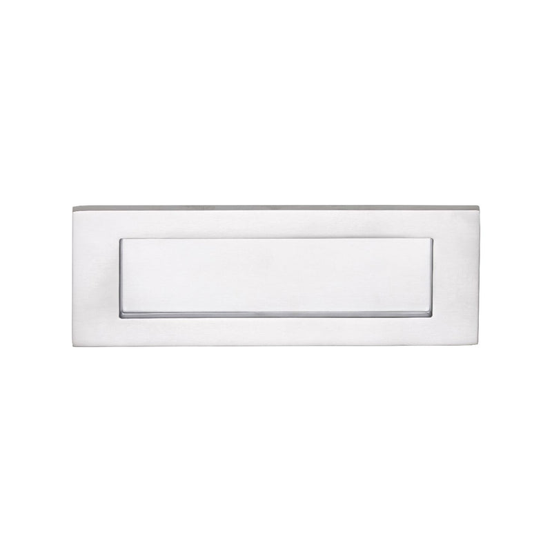 Carlisle Brass  - Plain Letter Plate 282mm x 80mm - Satin Chrome - M36HSC - Choice Handles