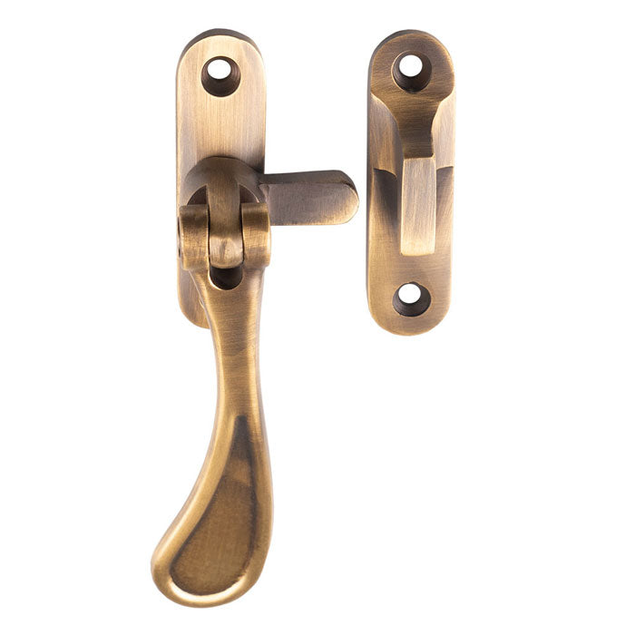 Carlisle Brass - Casement Fastener Reversible Antique Brass - Antique Brass - M73AB - Choice Handles