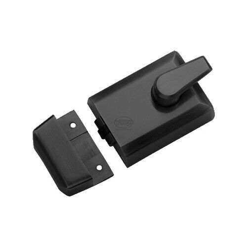 60mm Roller Bolt Nightlatch Black Finish
 - NL-R3060-BLK