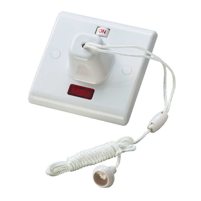 Eurolite Enhance White Plastic Pull Cord - White - PL3331 - Choice Handles