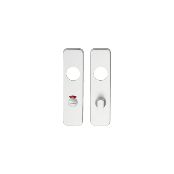 Eurospec - Safety Lever Bathroom Covers - Satin Anodised Aluminium - PLT9001SAA - Choice Handles