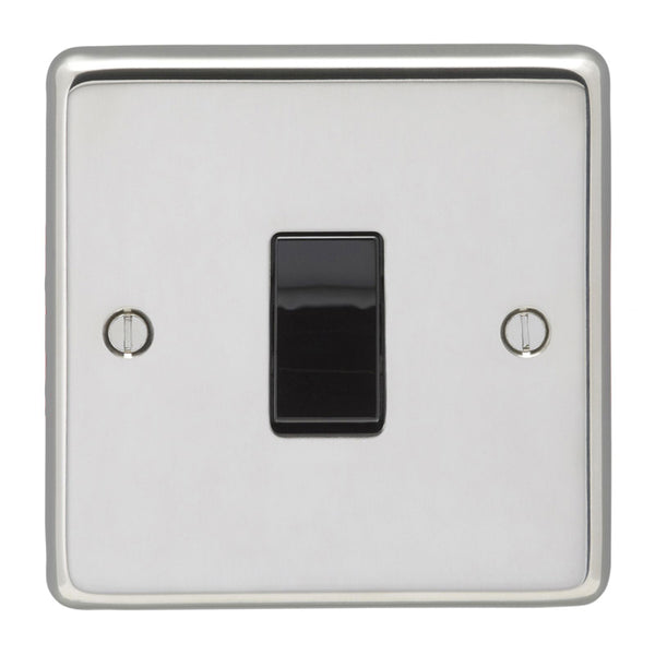 Eurolite Stainless steel 20Amp Switch - Polished Brass - PSS20ASWB - Choice Handles