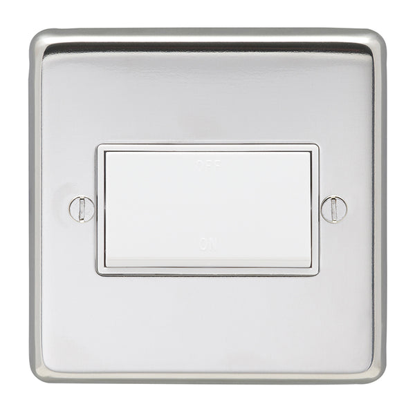 Eurolite Stainless steel Fan Switch - Polished Stainless Steel - PSSFSWW - Choice Handles