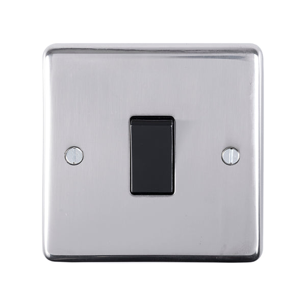 Eurolite Stainless steel Intermediate Switch - Polished Stainless Steel - PSSINTB - Choice Handles