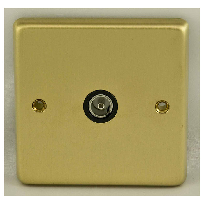 Eurolite Stainless steel Tv - Satin Brass - SB1TVB - Choice Handles