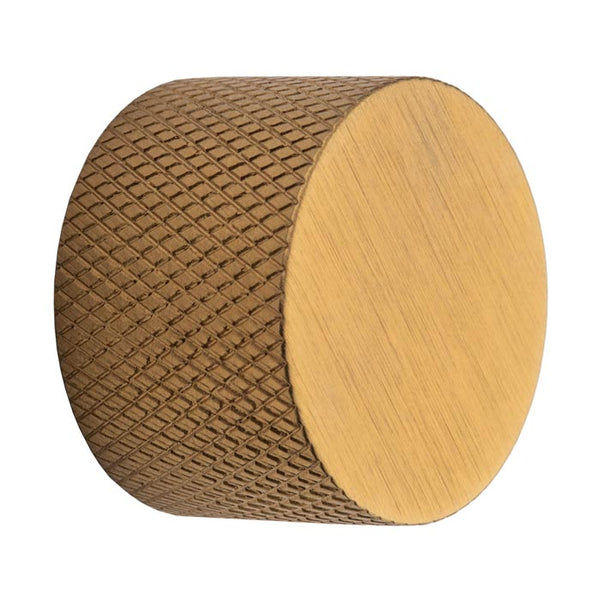 Eurolite Knurled Dimmer Knob - Satin Brass - SPKDIMSB - Choice Handles