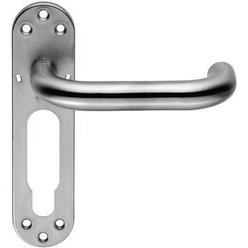 Eurospec - Safety Lever on  Inner Plate - Satin Stainless Steel - SWLP123SSS - Choice Handles