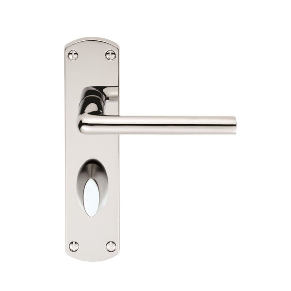 Serozzetta - Serozzetta Uno Lever on WC Backplate - Polished Chrome - SZC013CP - Choice Handles