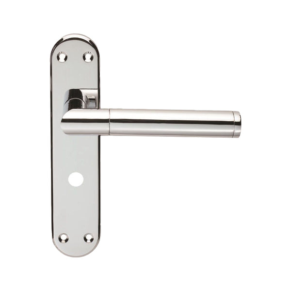 Serozzetta - Serozzetta Scope Lever on WC Backplate - Polished Chrome - SZM046CP - Choice Handles