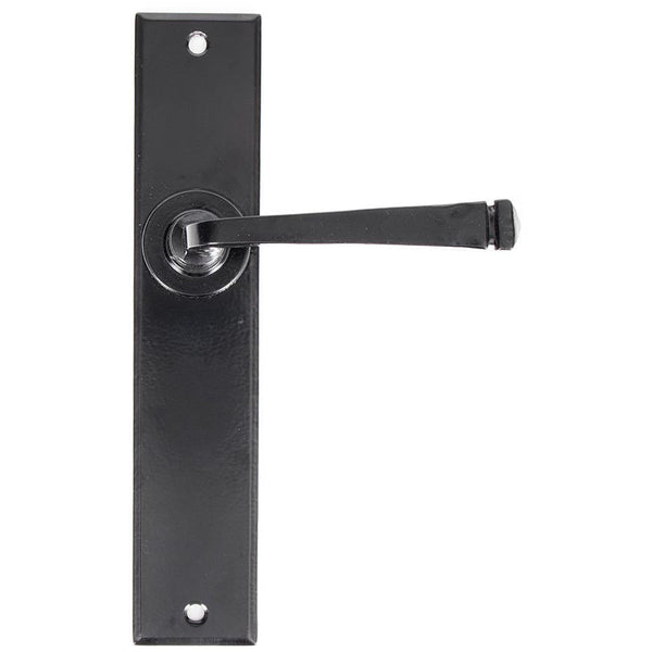 From The Anvil - Avon Lever Latch Set - Black - 33094 - Choice Handles