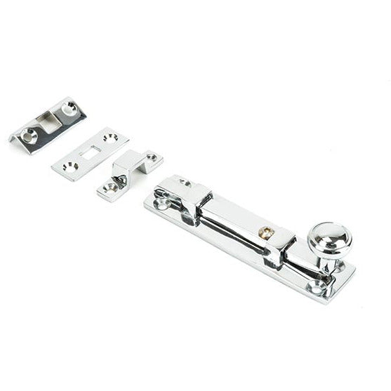 From The Anvil - 4" Universal Bolt - Polished Chrome - 33098 - Choice Handles