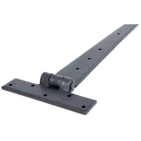 From The Anvil - 15" Penny End T Hinge (pair) - Beeswax - 33184 - Choice Handles