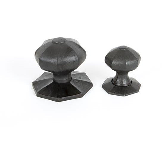 From The Anvil - Beeswax Octagonal Mortice/Rim Knob Set - Beeswax - 33228 - Choice Handles