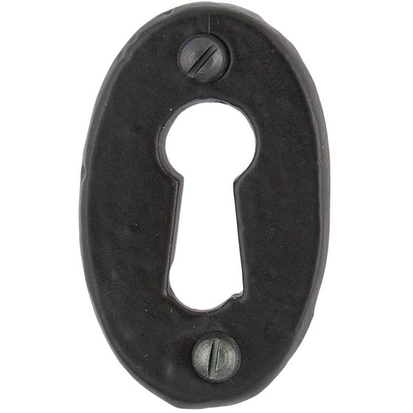 From The Anvil - Oval Escutcheon - Black - 33255 - Choice Handles