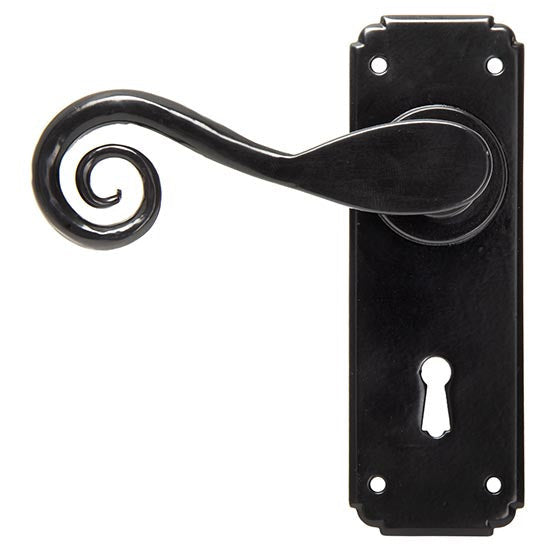 From The Anvil - Monkeytail Lever Lock Set - Black - 33279 - Choice Handles