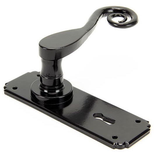 From The Anvil - Monkeytail Lever Lock Set - Black - 33279 - Choice Handles