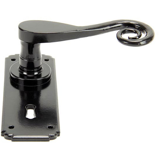 From The Anvil - Monkeytail Lever Lock Set - Black - 33279 - Choice Handles