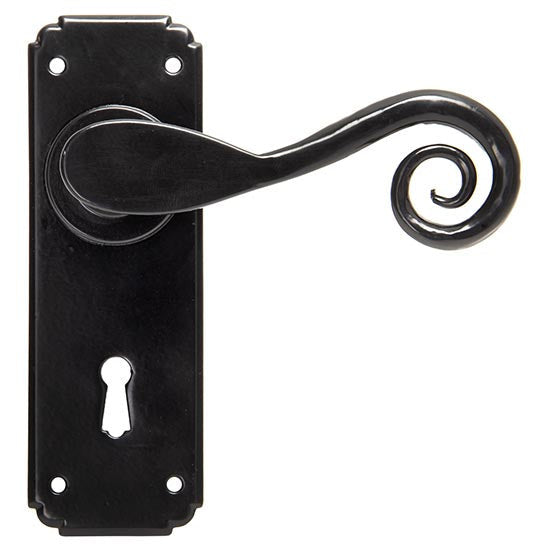 From The Anvil - Monkeytail Lever Lock Set - Black - 33279 - Choice Handles