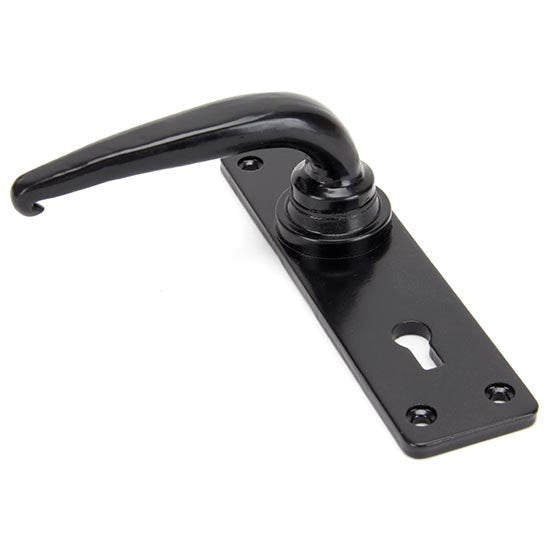 From The Anvil - Smooth Lever Lock Set - Black - 33320 - Choice Handles