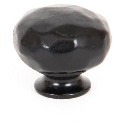 From The Anvil - Cabinet Knob - Small - Black - 33364 - Choice Handles