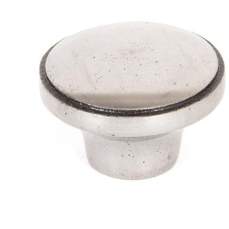 From The Anvil - Ribbed Cabinet Knob - Natural Smooth - 33365 - Choice Handles