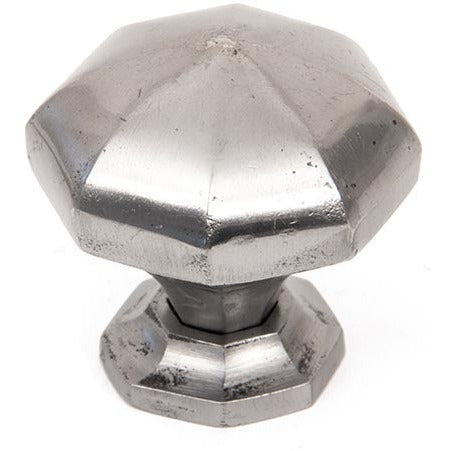 From The Anvil - Octagonal Cabinet Knob - Large - Natural Smooth - 33367 - Choice Handles