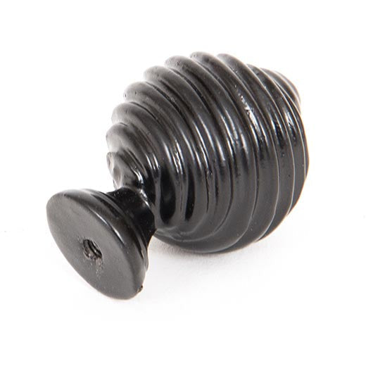 From The Anvil - Twist Cabinet Knob - Black - 33376 - Choice Handles