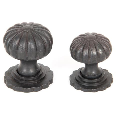 From The Anvil - Flower Cabinet Knob - Large - Beeswax - 33378 - Choice Handles