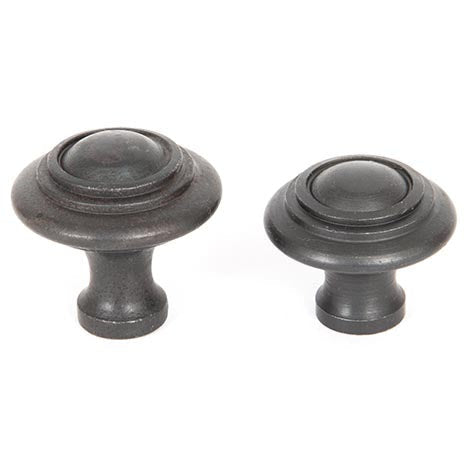 From The Anvil - Ringed Cabinet Knob - Small - Beeswax - 33379 - Choice Handles