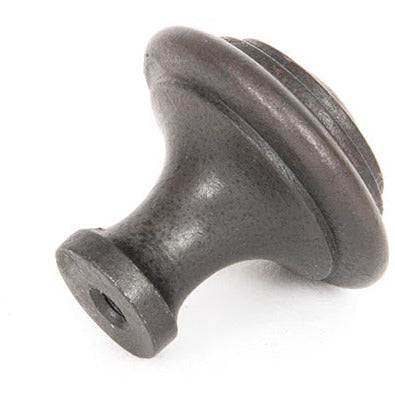 From The Anvil - Ringed Cabinet Knob - Large - Beeswax - 33380 - Choice Handles