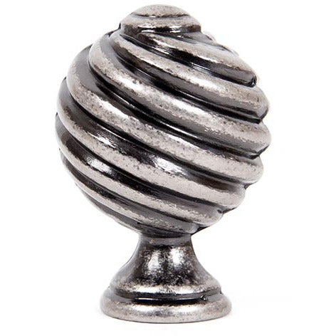 From The Anvil - Twist Cabinet Knob - Pewter Patina - 33691 - Choice Handles