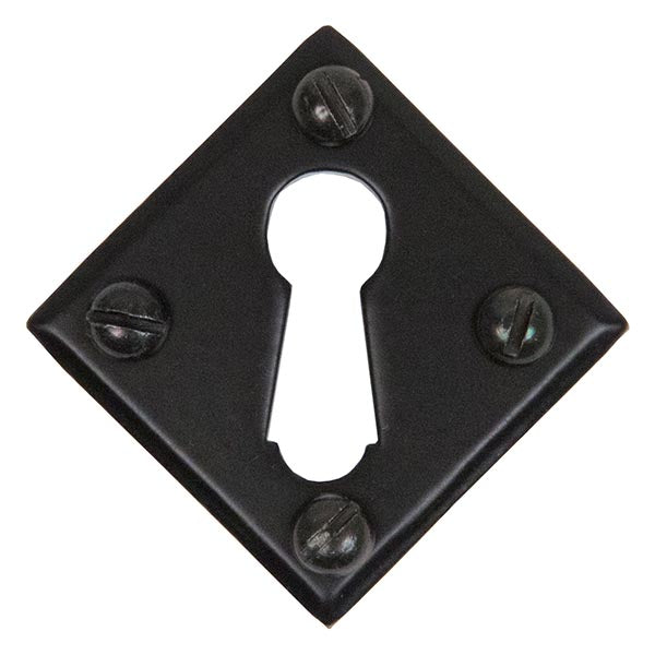 From The Anvil - Diamond Escutcheon - Black - 33965 - Choice Handles