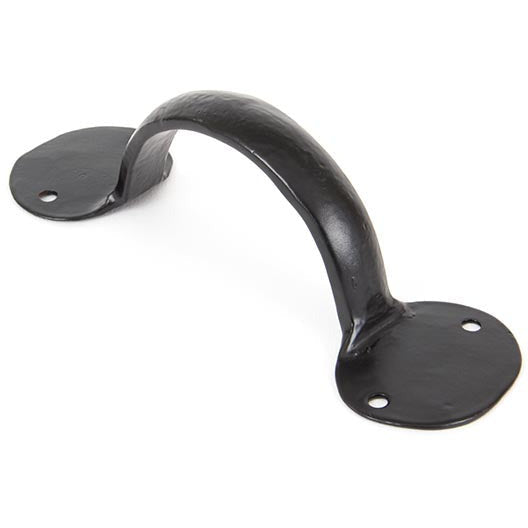 From The Anvil - 6" Bean D Handle - Black - 33998 - Choice Handles