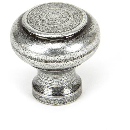 From The Anvil - Regency Cabinet Knob - Small - Pewter Patina - 45149 - Choice Handles