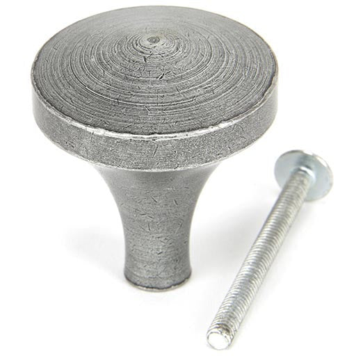 From The Anvil - Shropshire Cabinet Knob - Large - Pewter Patina - 45212 - Choice Handles