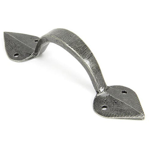 From The Anvil - Medium Shropshire Pull Handle - Pewter Patina - 45246 - Choice Handles