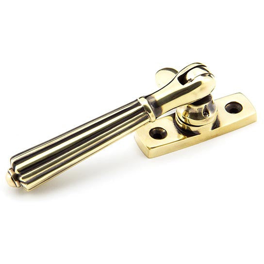 From The Anvil - Locking Hinton Fastener - Aged Brass - 45339 - Choice Handles