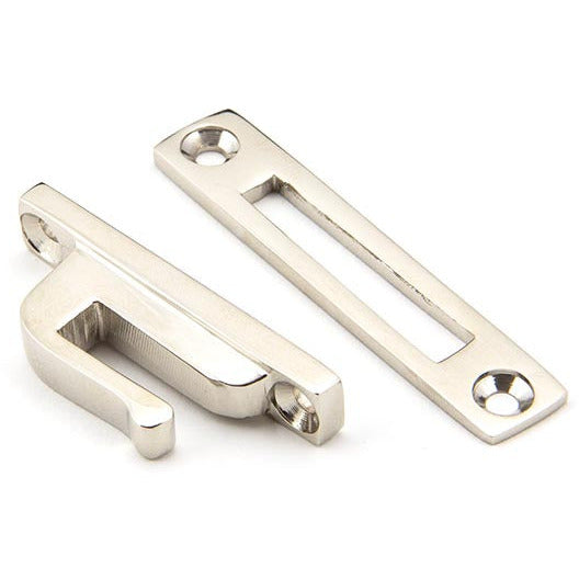 From The Anvil - Locking Hinton Fastener - Polished Nickel - 45341 - Choice Handles