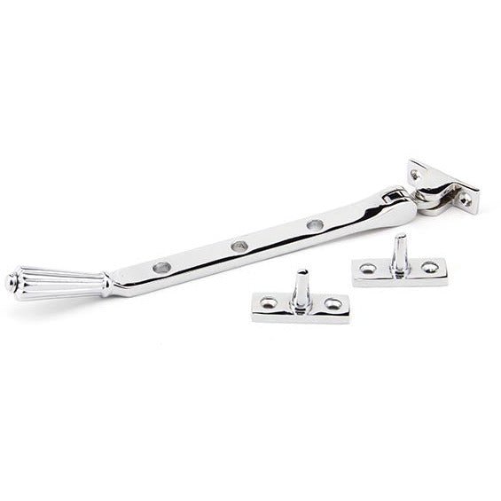 From The Anvil - 8" Hinton Stay - Polished Chrome - 45362 - Choice Handles