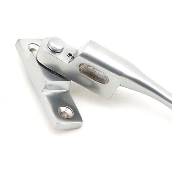 From The Anvil - Night-Vent Locking Peardrop Fastener - LH - Satin Chrome - 45398 - Choice Handles