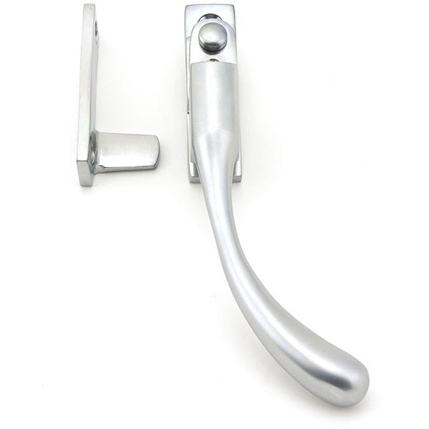 From The Anvil - Night-Vent Locking Peardrop Fastener - RH - Satin Chrome - 45399 - Choice Handles