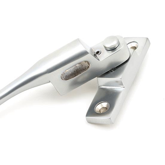 From The Anvil - Night-Vent Locking Peardrop Fastener - RH - Satin Chrome - 45399 - Choice Handles