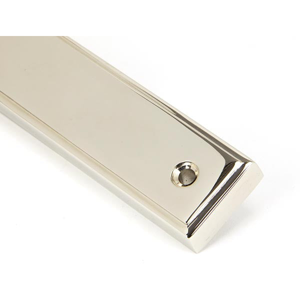 From The Anvil - Newbury Slimline Lever Latch Set - Polished Nickel - 45430 - Choice Handles