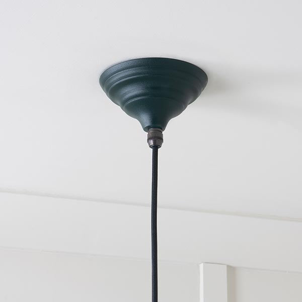 From The Anvil - Hockley Pendant in Dingle - Hammered Nickel - 45433DI - Choice Handles