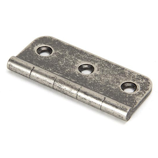 From The Anvil - 3" Dummy Butt Hinge (Single) - Pewter Patina - 45436 - Choice Handles