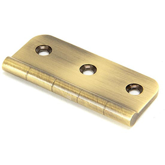 From The Anvil - 3" Dummy Butt Hinge (Single) - Aged Brass - 45438 - Choice Handles