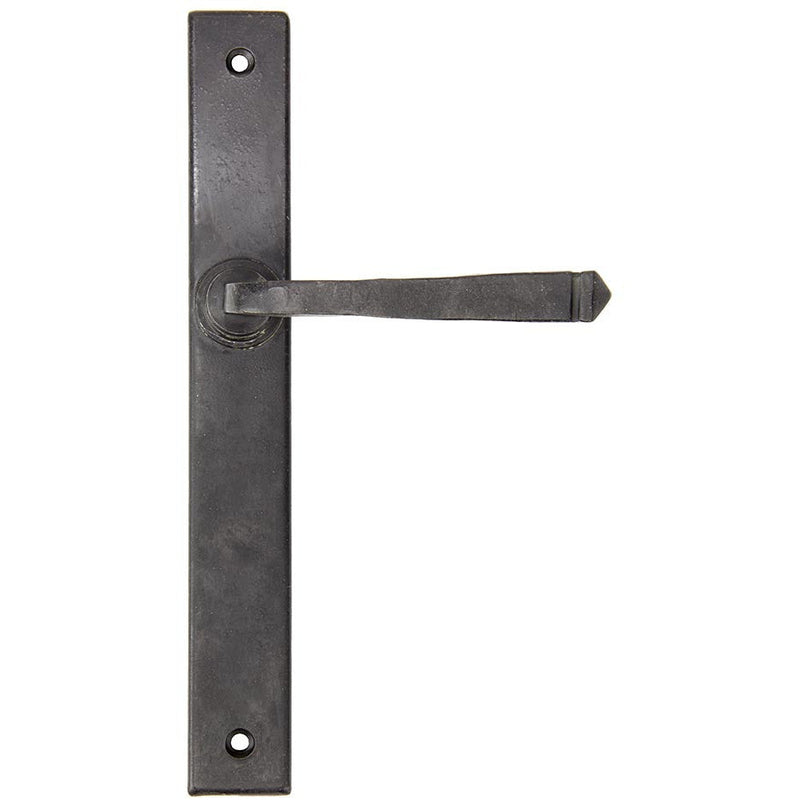 From The Anvil - Avon Slimline Lever Latch Set - External Beeswax - 45447 - Choice Handles