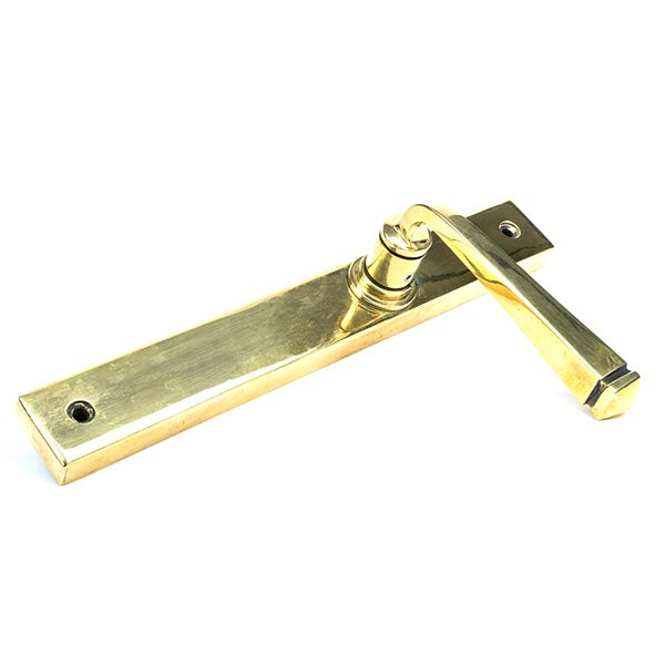 From The Anvil - Avon Slimline Lever Latch Set - Aged Brass - 45448 - Choice Handles