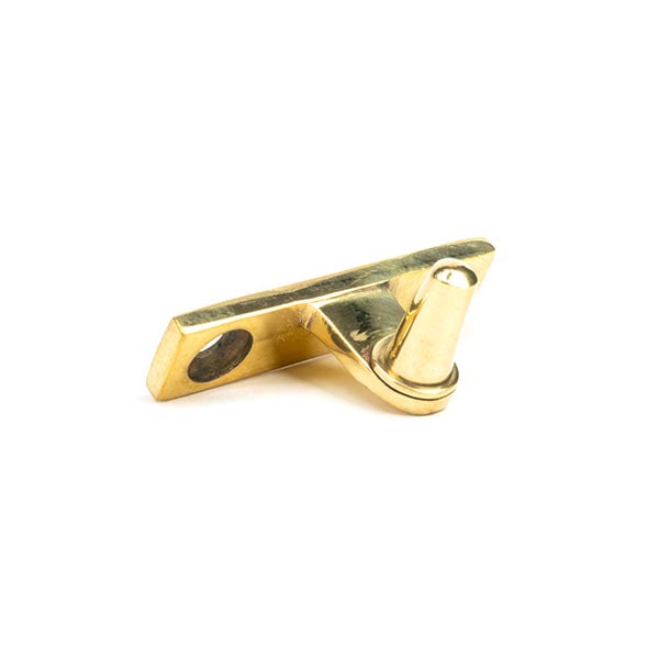 From The Anvil - Cranked Casement Stay Pin - Aged Brass - 45452 - Choice Handles