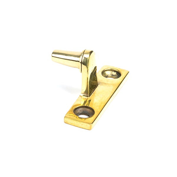 From The Anvil - Cranked Casement Stay Pin - Aged Brass - 45452 - Choice Handles